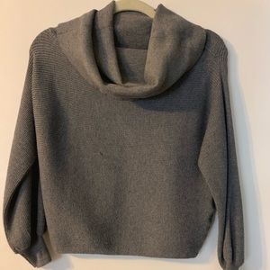 Zara Cropped Turtleneck Sweater